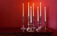 Taper pillar church candle white wax tall in situ_sml.jpg